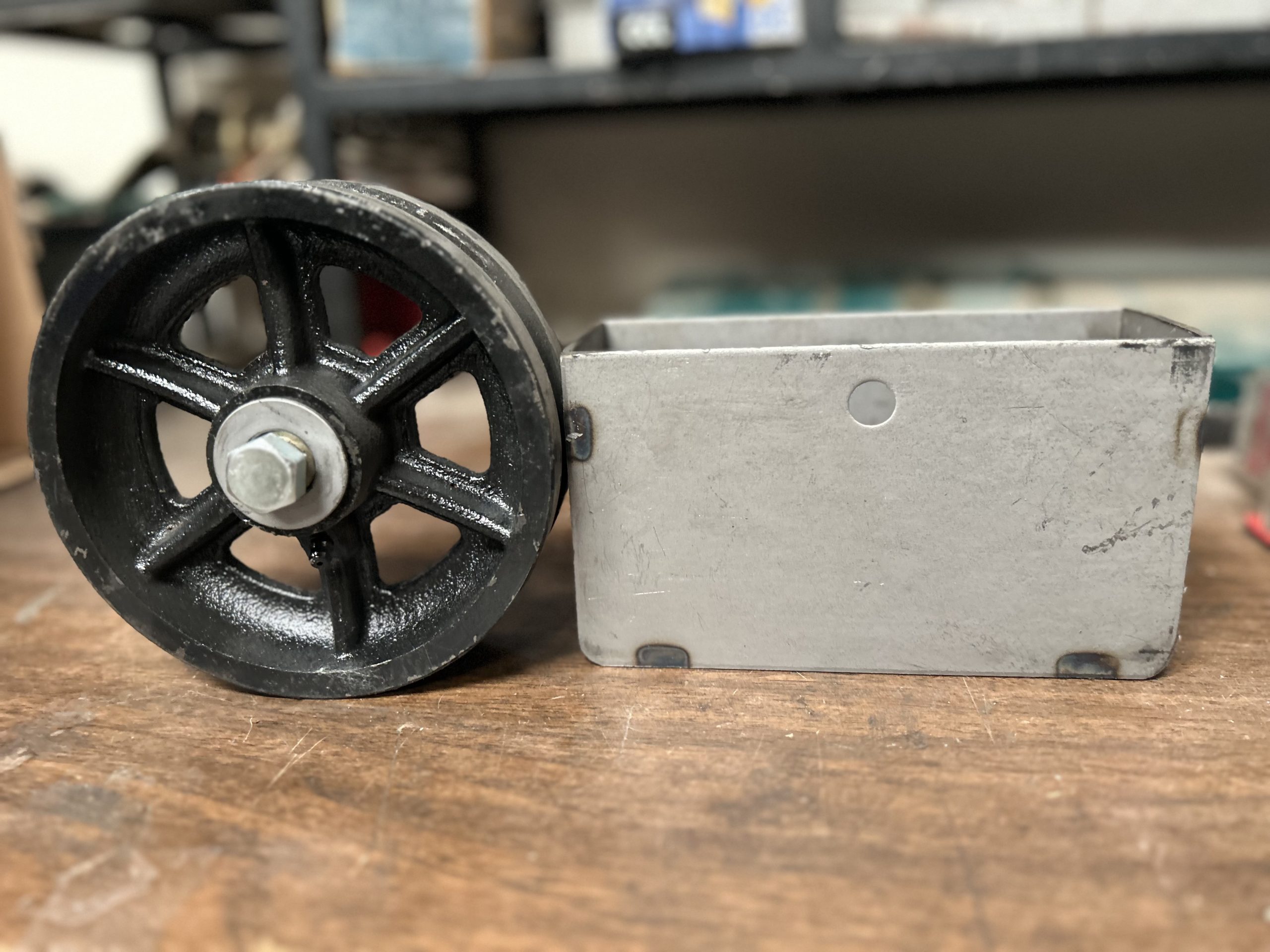 6in V Groove Wheel and Box 2