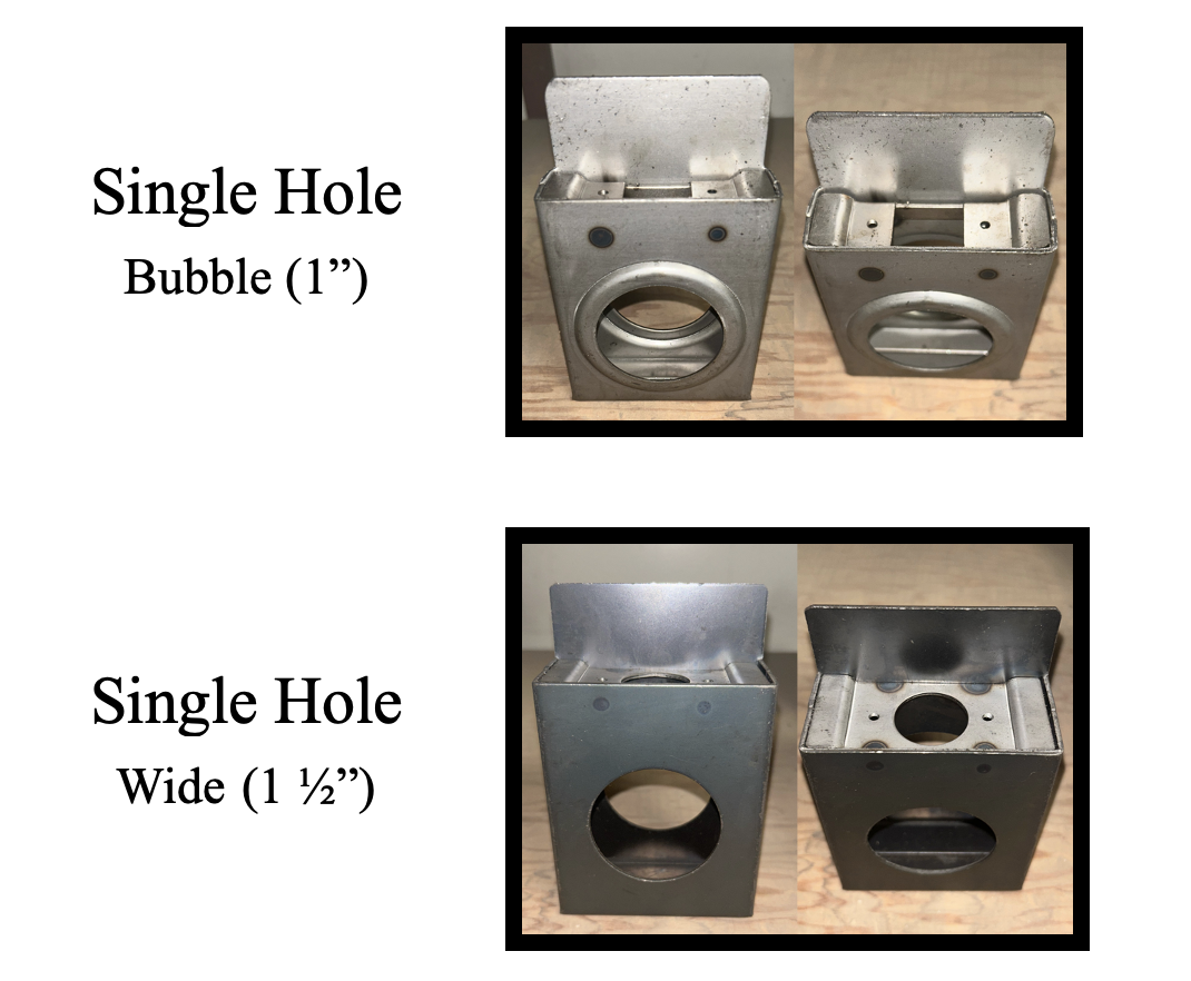 Single Hole Lock Boxes