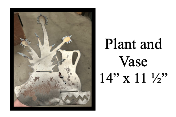 Plant and Vase
