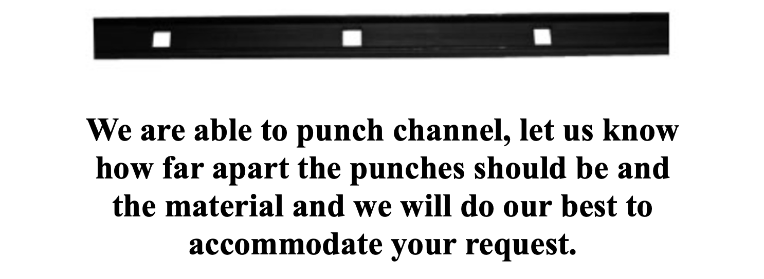 Punched Channel